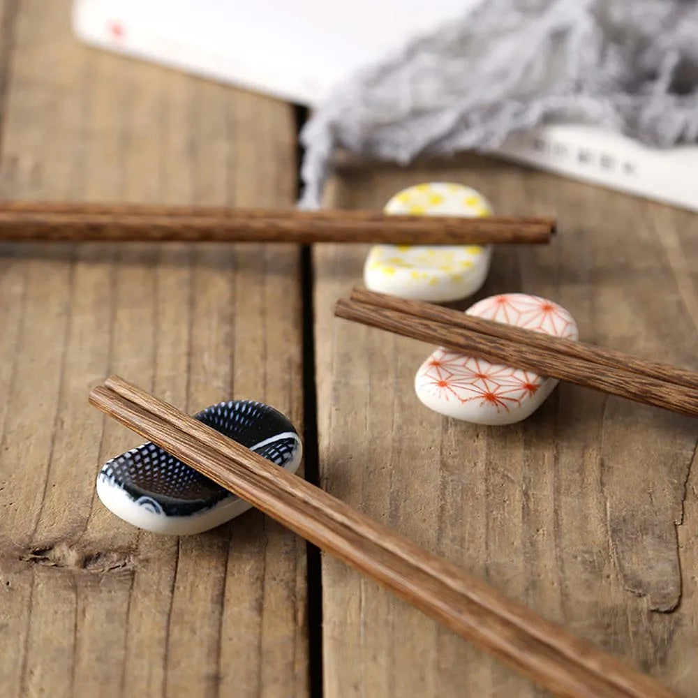 Ceramic Square Chopsticks Holder, 5cm