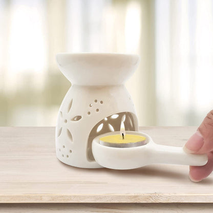 Ceramic Tealight Candle Holder for Relaxation