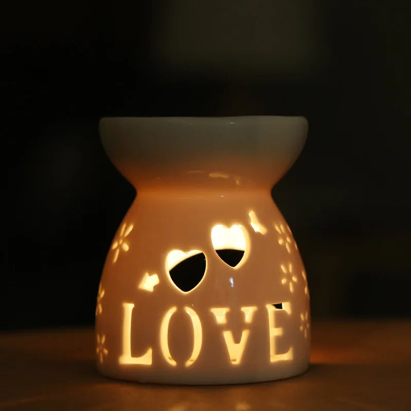 Ceramic Tealight Candle Holder for Relaxation