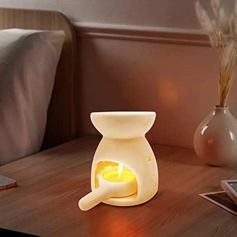 Ceramic Tealight Candle Holder for Relaxation