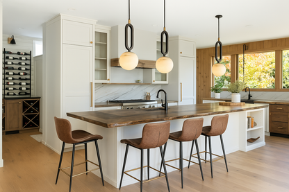 Hulda - Real Natural Marble Pendant Light