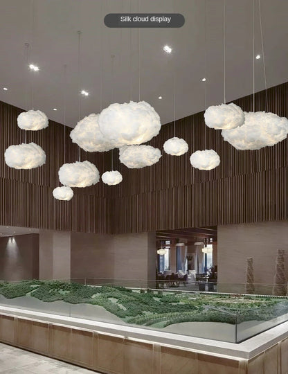 Chic Cloud Pendant Lamp for Interiors