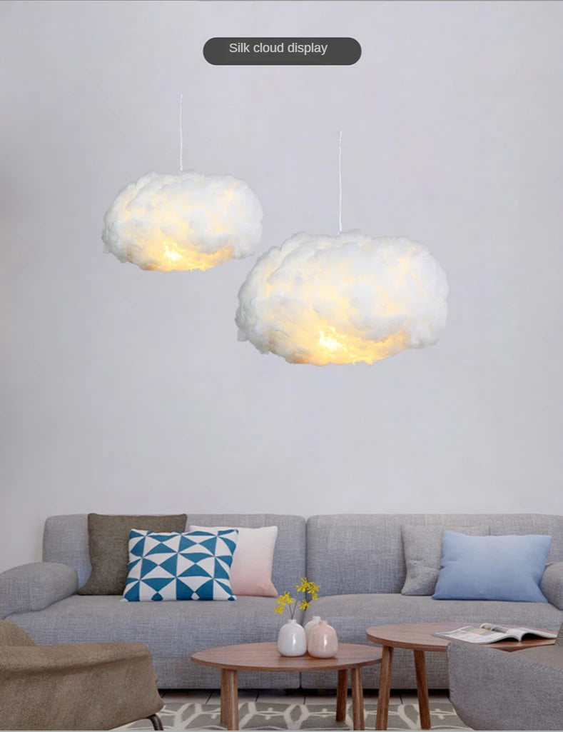 Chic Cloud Pendant Lamp for Interiors