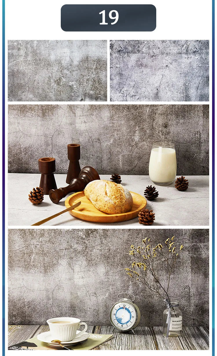 Chrisley Double-Sided Marble Backdrop 57x87CM