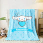 Cinnamoroll Flannel Travel Blanket