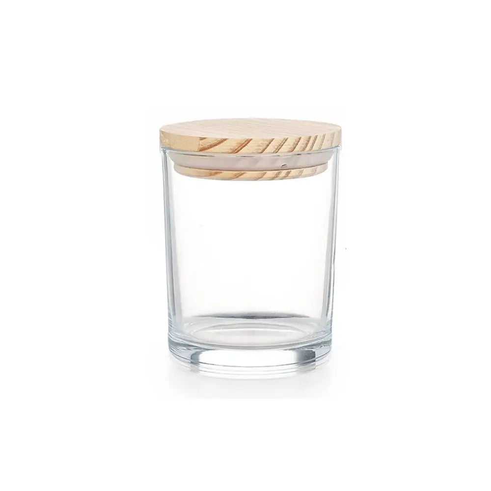 Clear Glass Candle Jars - Small