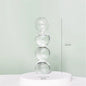 Clear Glass Nordic Candleholder Decor