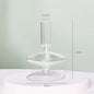 Clear Glass Nordic Candleholder Decor