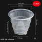 Clear Plastic Orchid Pot 12 cm