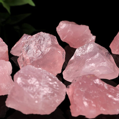 Coarse Raw Rose Quartz Crystal