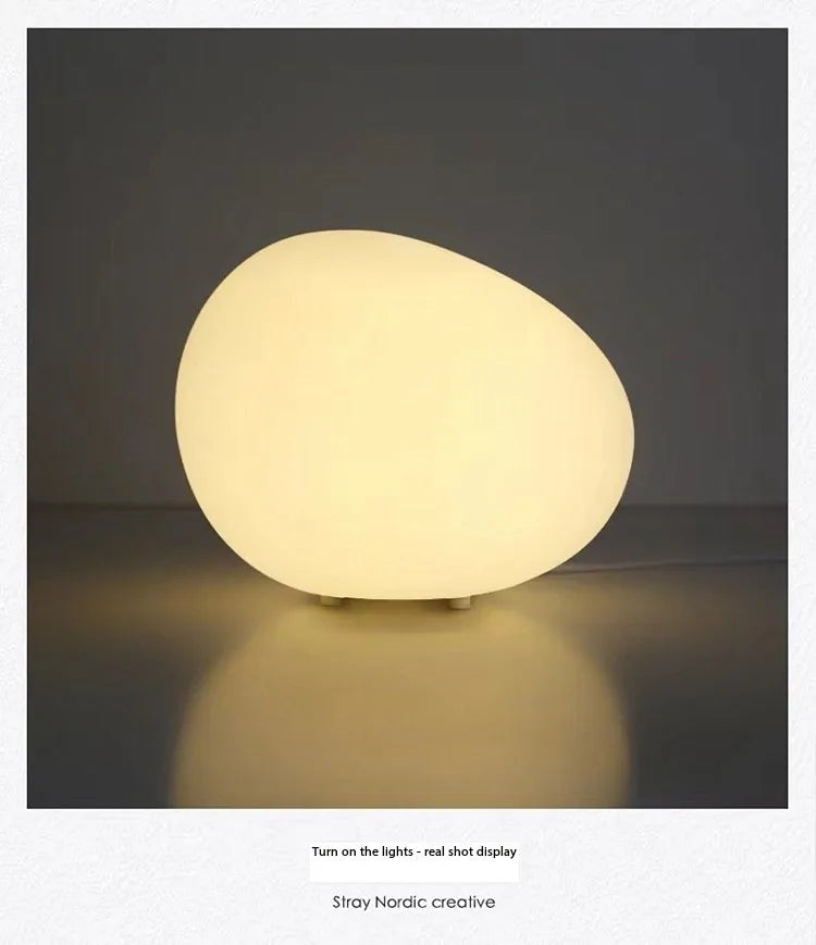 Cobblestone Minimalist Night Light Lamp