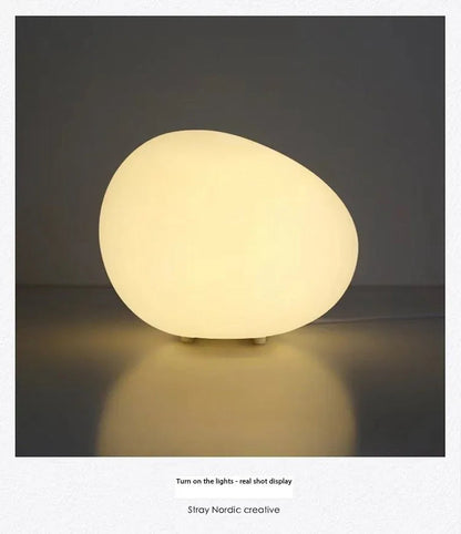 Cobblestone Minimalist Night Light Lamp