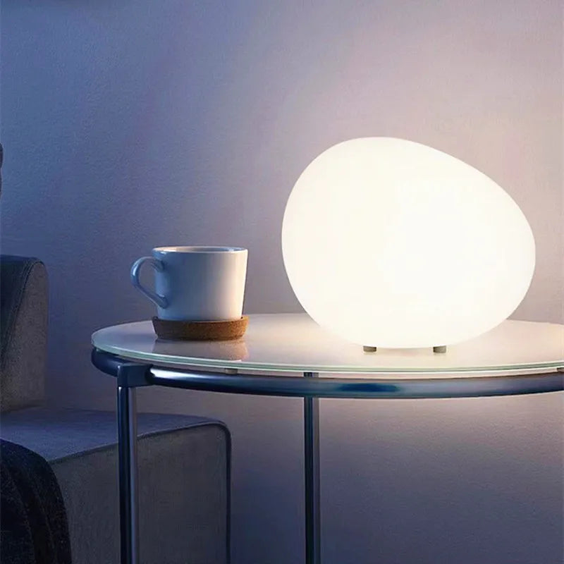 Cobblestone Minimalist Night Light Lamp