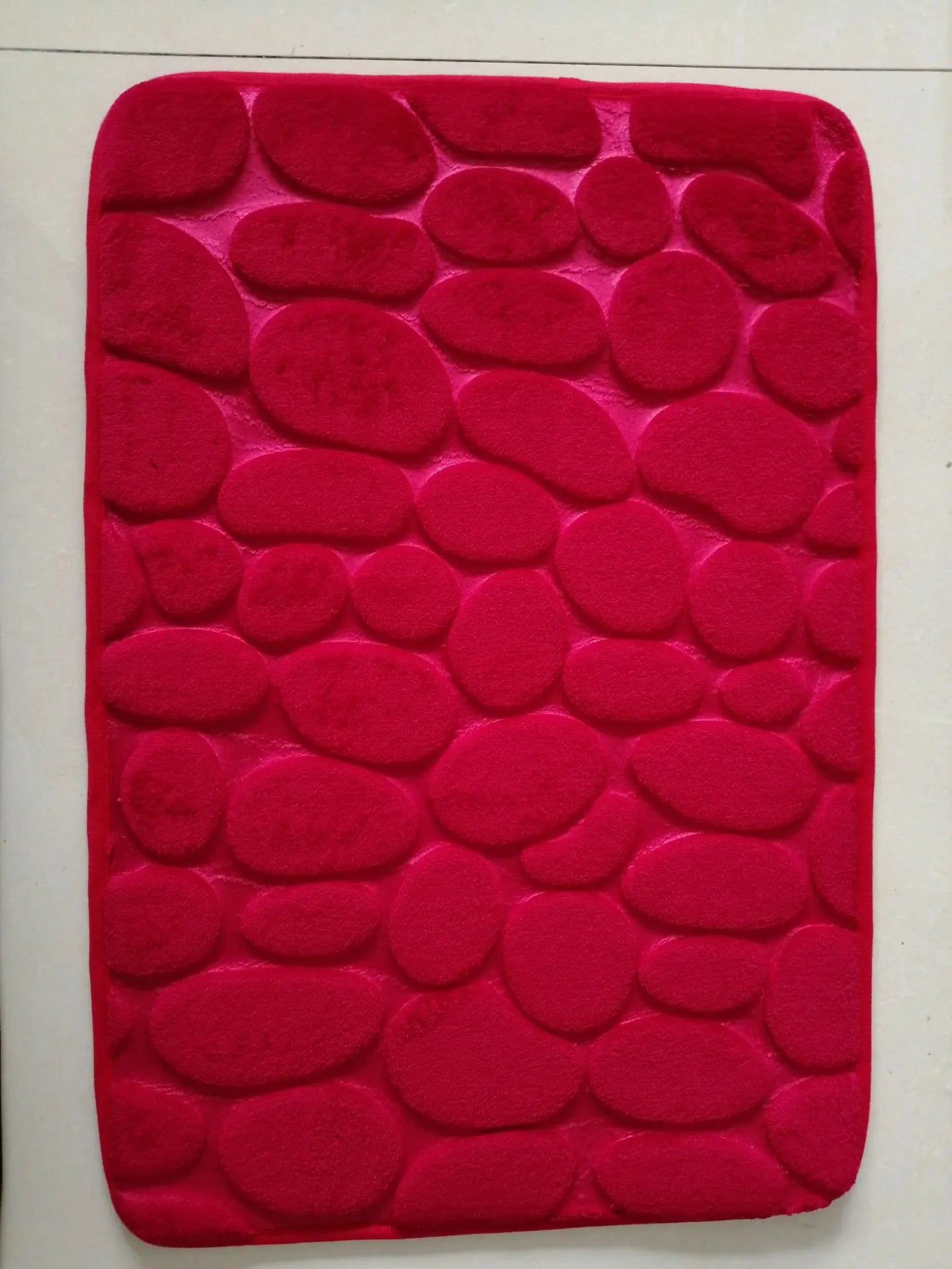 Cobblestone Non-Slip Memory Foam Bath Mat