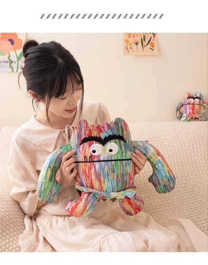 Color Monster Plush Doll Toy