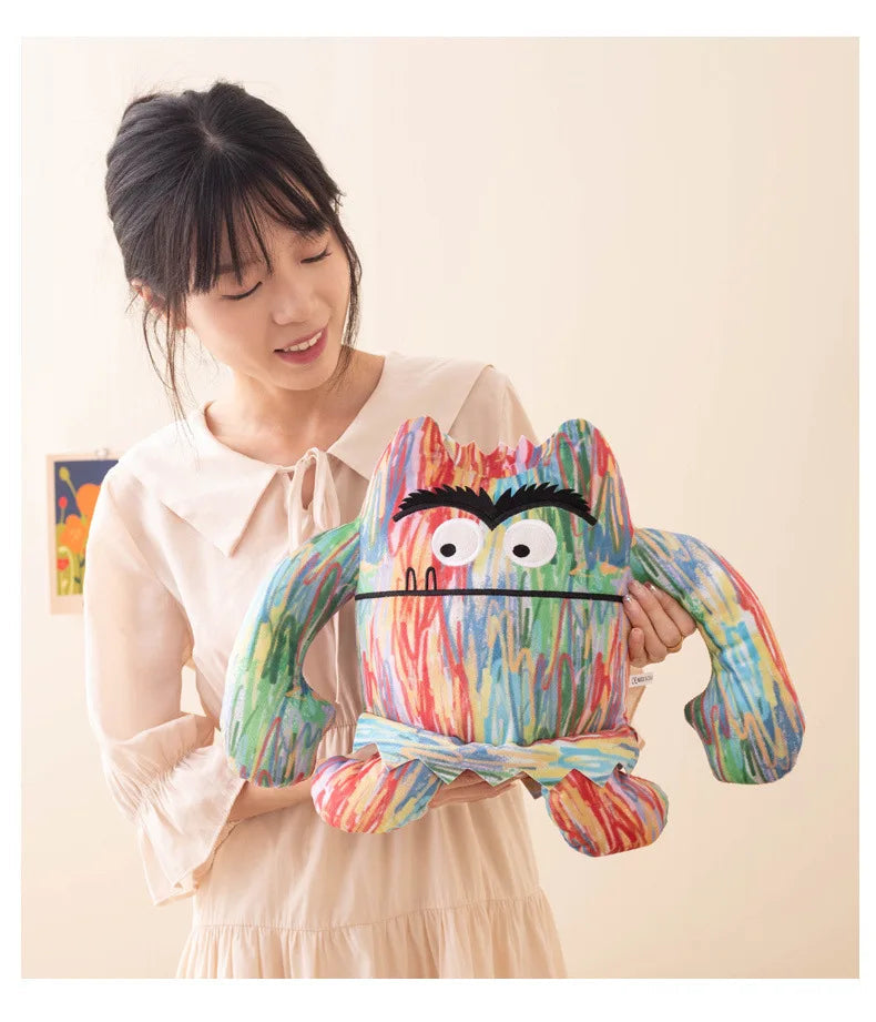 Color Monster Plush Doll Toy