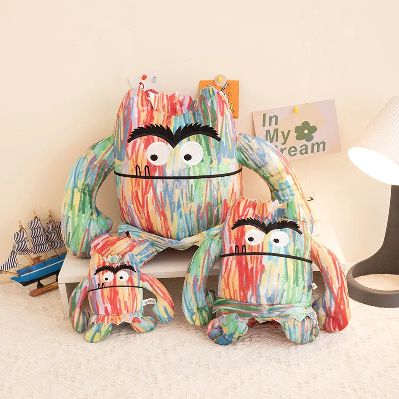 Color Monster Plush Doll Toy