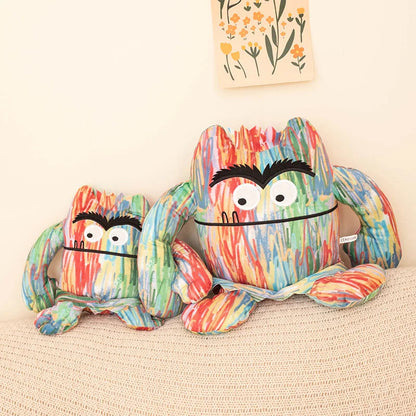 Color Monster Plush Doll Toy