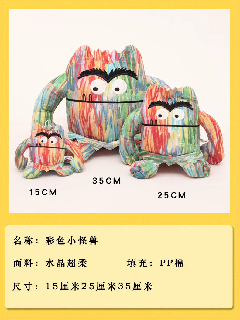 Color Monster Plush Doll Toy