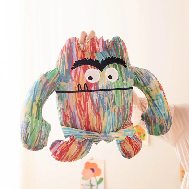 Color Monster Plush Doll Toy