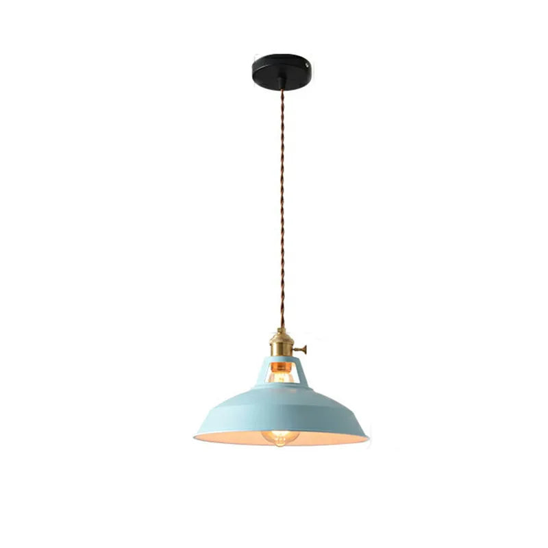 Colorful Retro Industrial Pendant Light