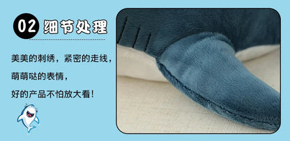 Colorful Shark Plush Toy 15-140cm