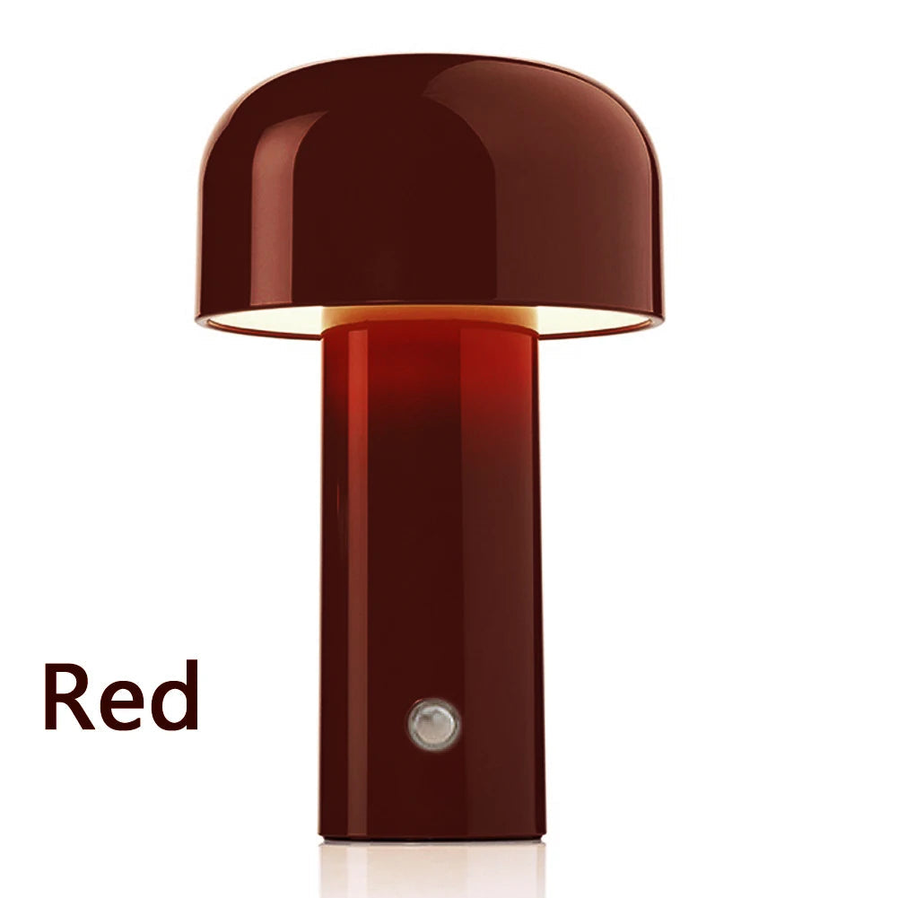 Colorful USB Mushroom LED Table Lamp