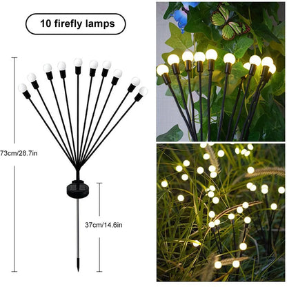 Colour-Changing Solar Firefly Lights