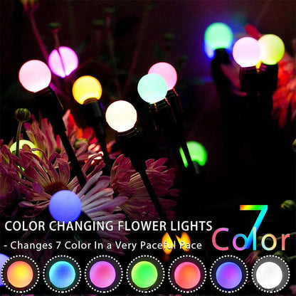 Colour-Changing Solar Firefly Lights