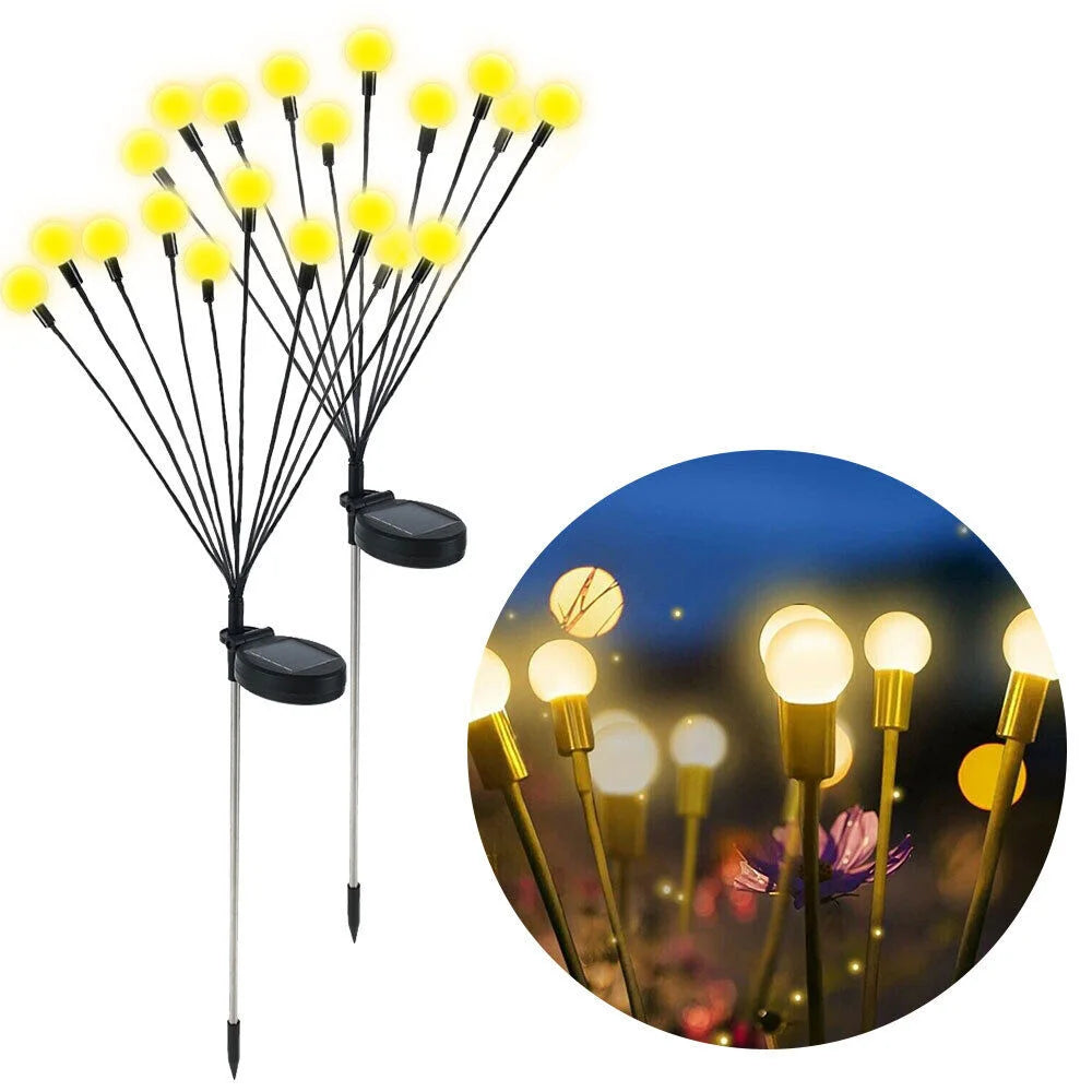 Colour-Changing Solar Firefly Lights