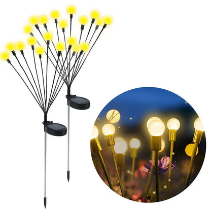 Colour-Changing Solar Firefly Lights