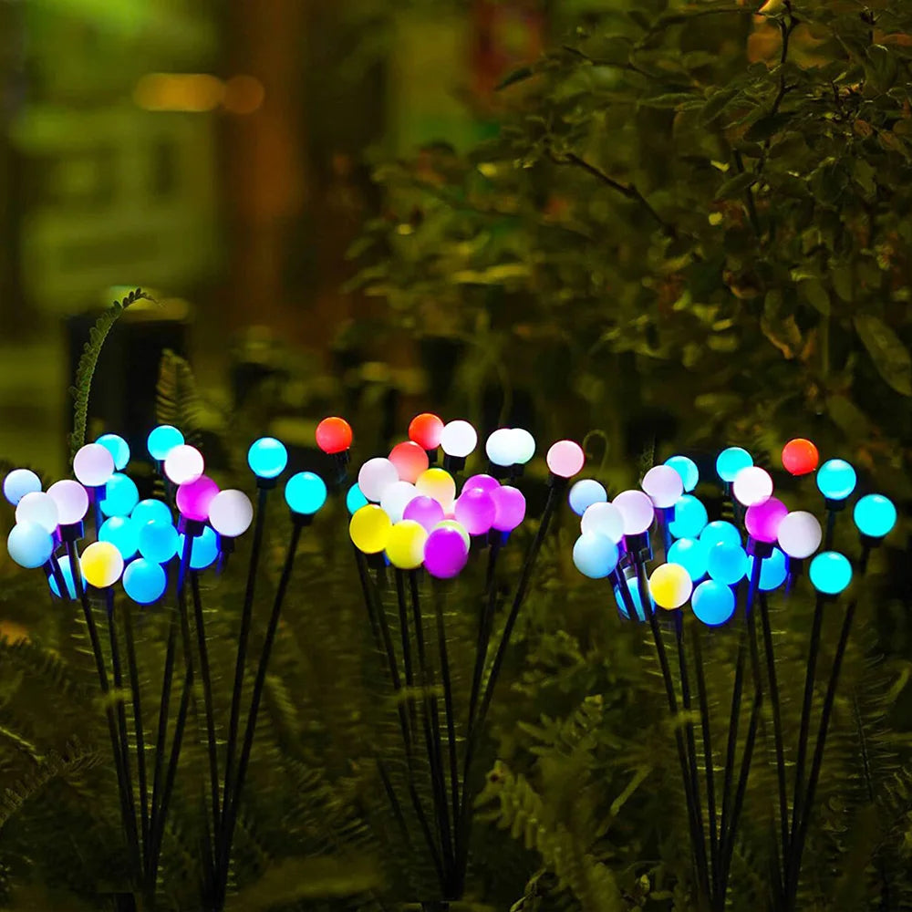 Colour-Changing Solar Firefly Lights