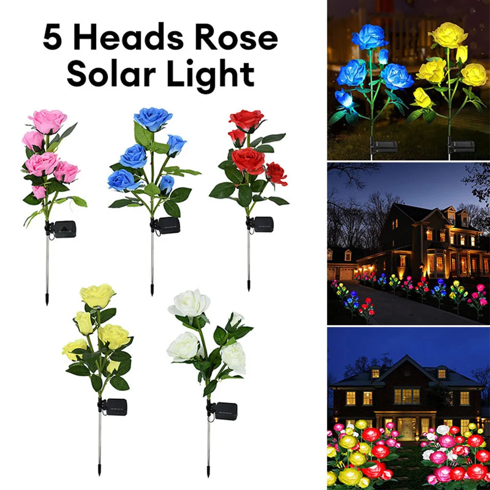 Colour-Changing Solar Firefly Lights