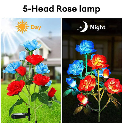 Colour-Changing Solar Firefly Lights