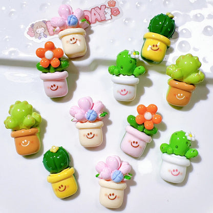 Colourful 3D Resin Flower Magnets