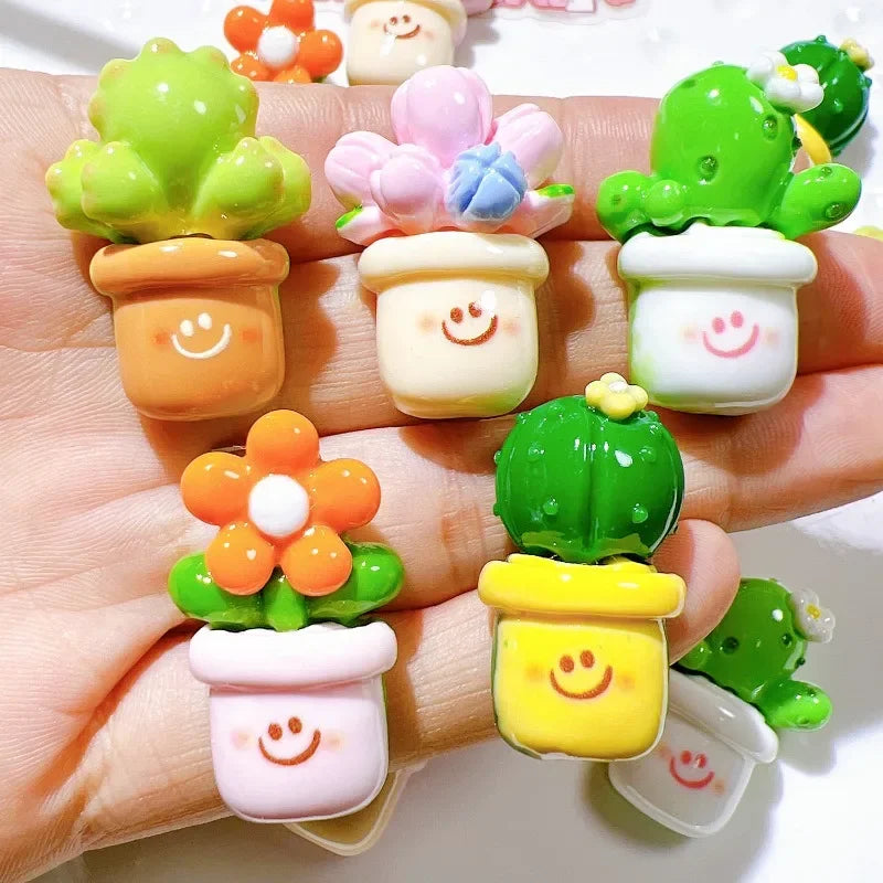 Colourful 3D Resin Flower Magnets