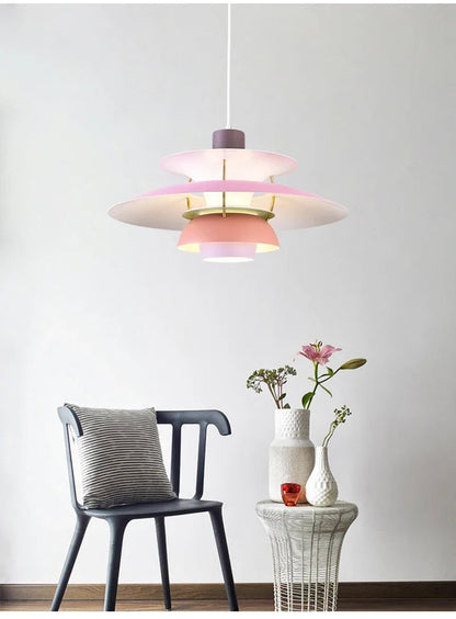 Colourful Iron Pendant Light Chandelier