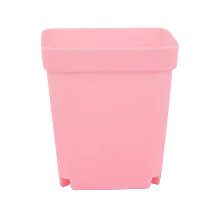 Colourful Mini Square Plastic Pots