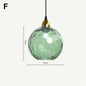 Colourful Modern Glass Pendant Chandelier