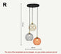 Colourful Modern Glass Pendant Chandelier