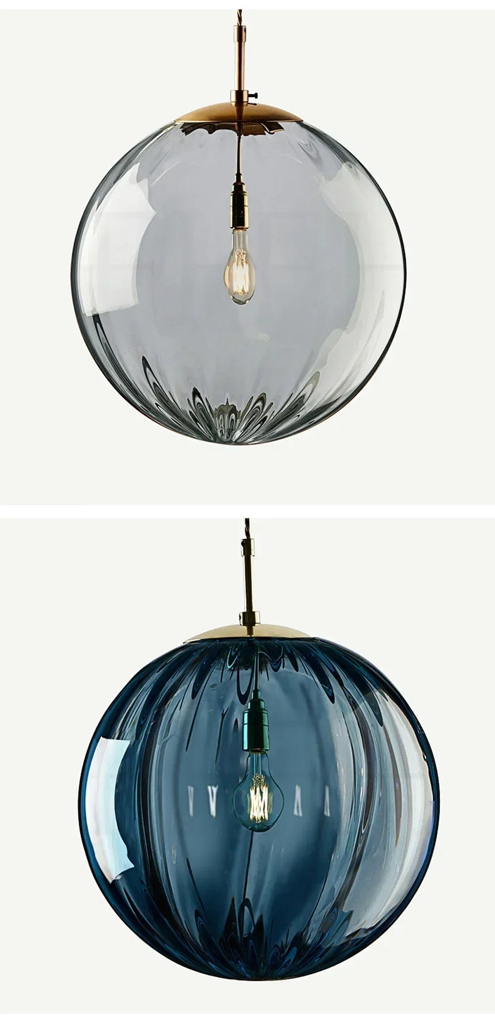 Colourful Modern Glass Pendant Chandelier