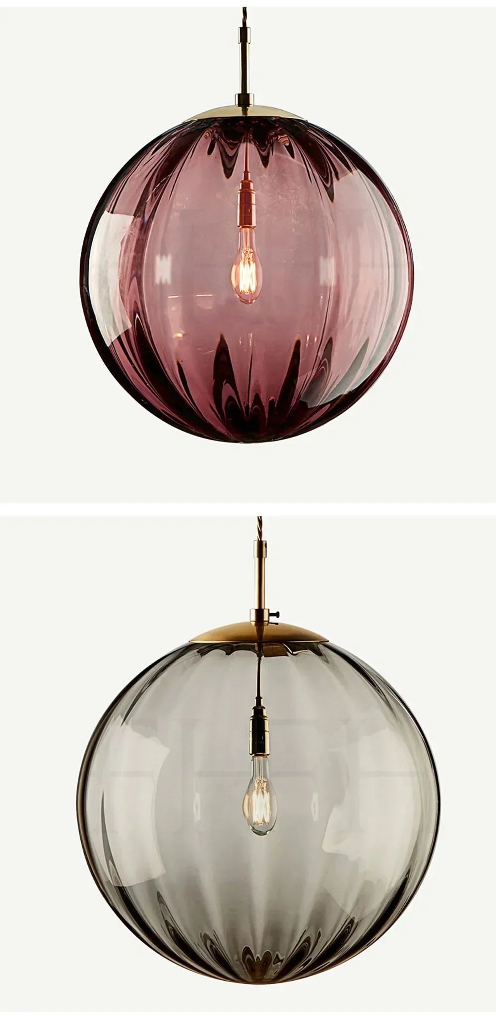 Colourful Modern Glass Pendant Chandelier