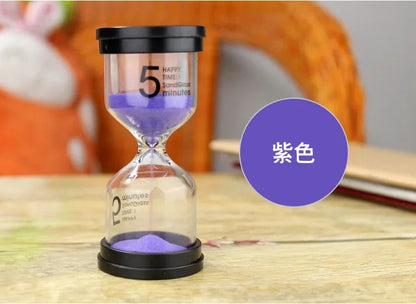 Colourful Sand Timer Hourglass - 1 to 30 Min