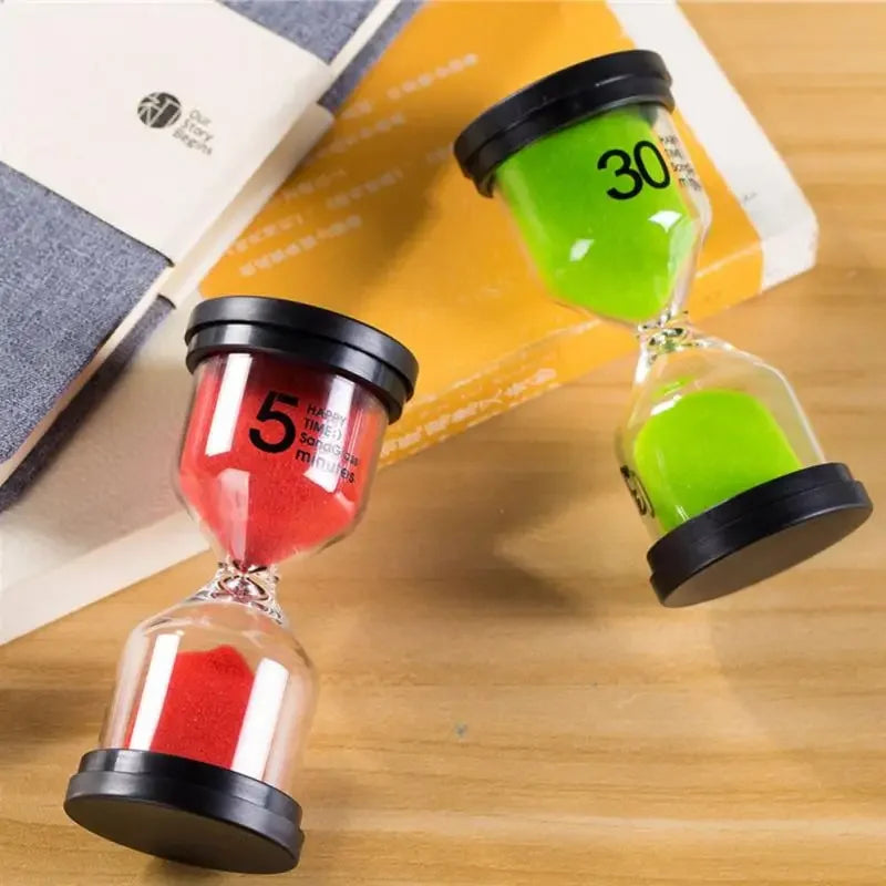 Colourful Sand Timer Hourglass - 1 to 30 Min