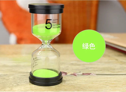 Colourful Sand Timer Hourglass - 1 to 30 Min