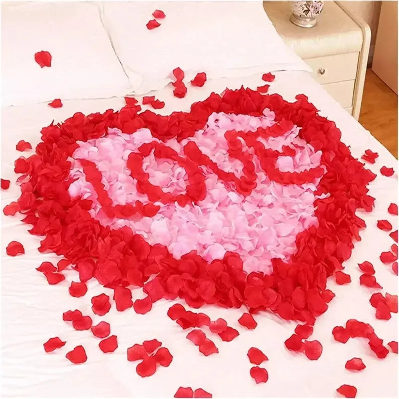 Colourful Silk Rose Petals - 2000 Pcs