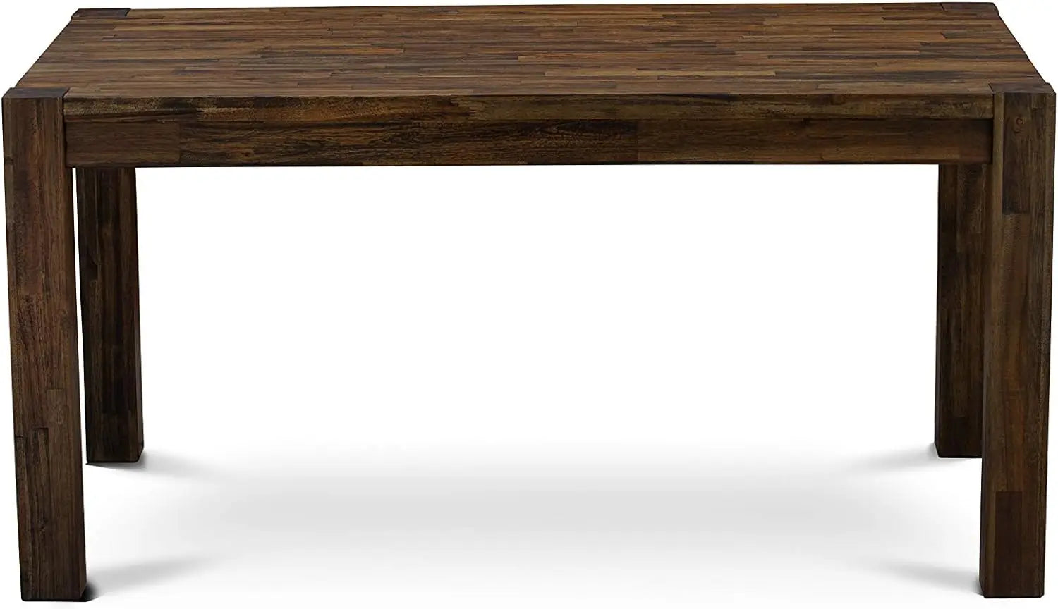 Contemporary Walnut Rectangular Dining Table