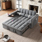 Convertible Velvet Sleeper Sofa Bed