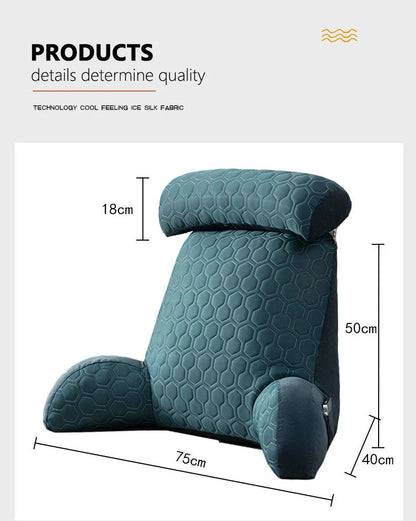 Cooling Latex Sofa Reading Pillow