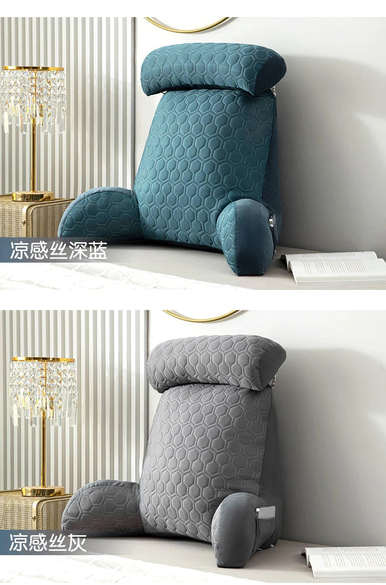 Cooling Latex Sofa Reading Pillow